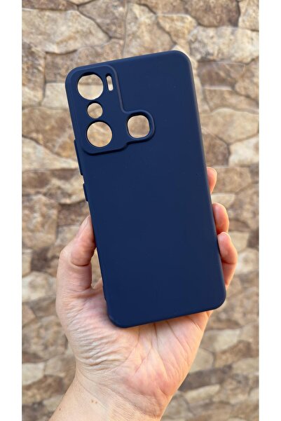 Vip Case İNFİNİX HOT 20İ Uyumlu Silikon Darbe Emici Klasik Korumalı Rubber Kılıf