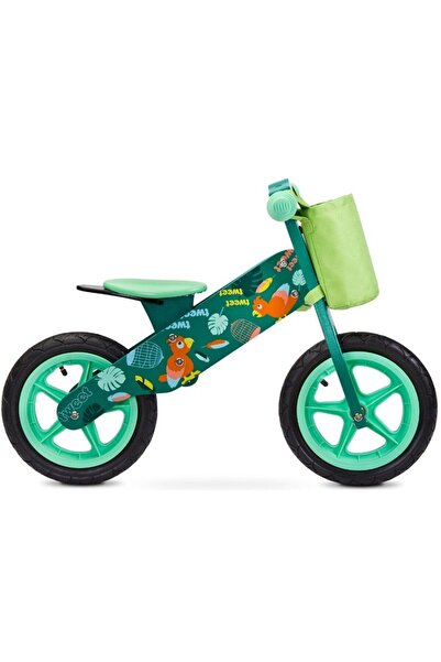 TOYZ bicicletă din lemn fără pedale - Zap, verde