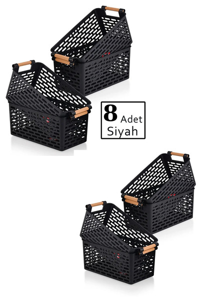 ego home 8 штук багатофункціональних пластикових органайзерів з ручками для ш...