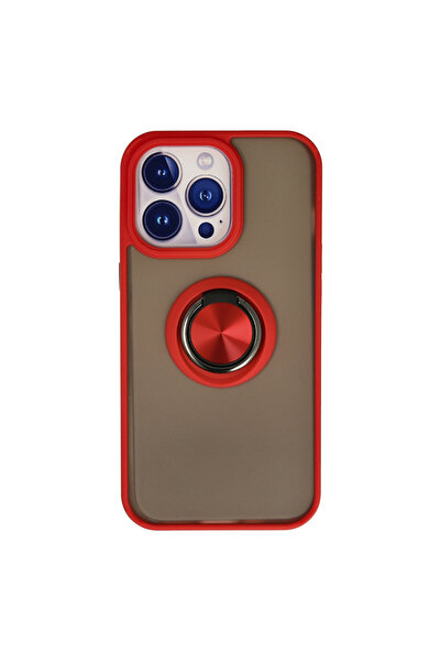 NewFace غطاء سيليكون مونتريال برو موكس لـ iPhone 13 Pro Max - أحمر