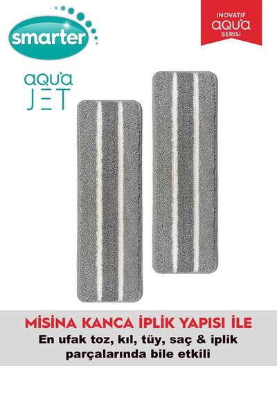 SMARTER Aqua Jet 2 Replacement Mops (New Model) Clean & Dirty Water Separation Feature Tablet Mop Cleaning