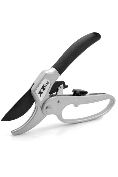 xtline Foarfeca gradina, tip ghilotina, cu clichet, pentru vita vie, pomi, tr...
