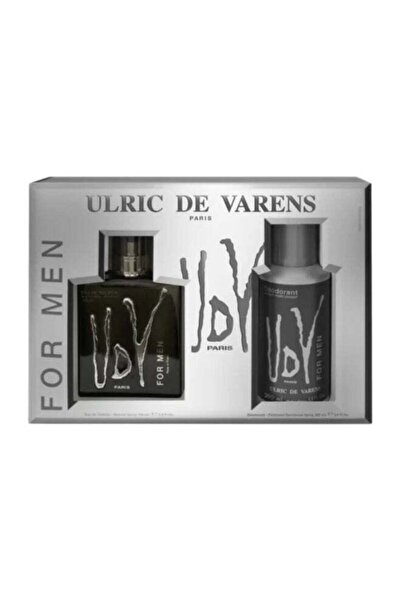 Ulric De Varens مجموعة عطور رجالية 100 مل + مزيل عرق 200 مل