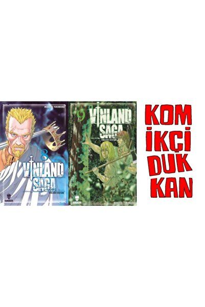 Kurukafa Yayınları Vinland Saga - Vinland Destanı 8-9 manga seti (2 kitap) ay...