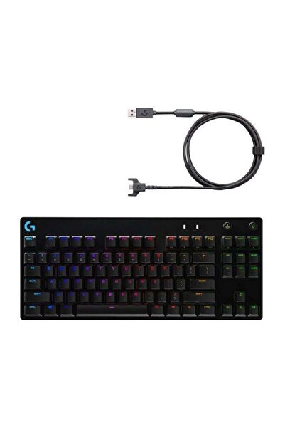 logitech G PRO Mechanical Gaming Keyboard (GX Blue, Tenkeyless, LIGHTSYNC RGB)