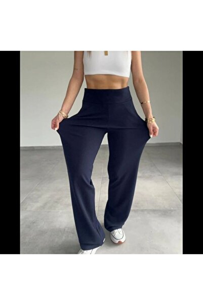 Ales Moda Παντελόνι με κρεπ κορσάζ