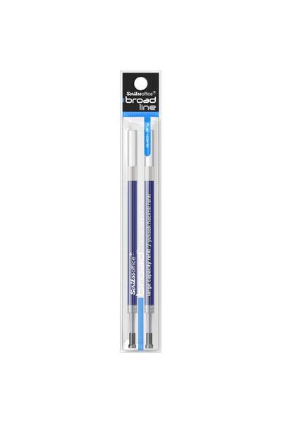 Scrikss Jel Tükenemz Kalem Yedeği Refili Mavi T00SCOBRODLN3A (2 li Blister Pa...