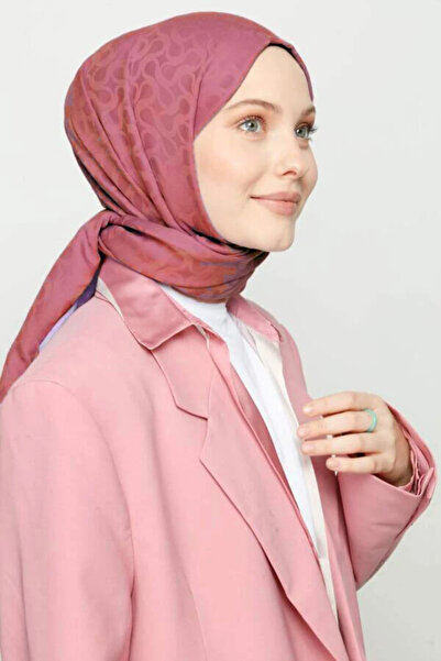 VALORSCARF MÜRDÜM ERİĞİ BLOOM DESEN ŞAL