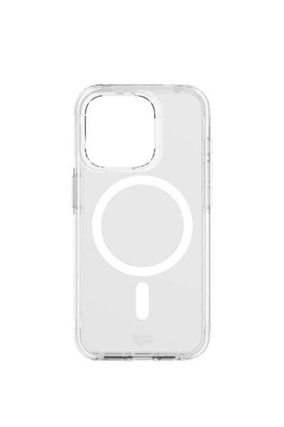 Generic tech21 Case For iPhone 15 Pro EvoClear W/MagSafe For Alresford Clear