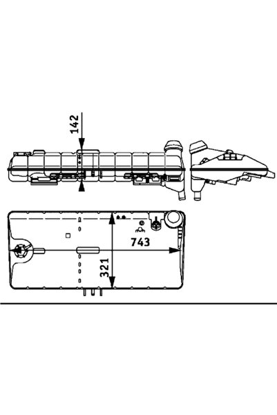 MAHLE Vas De Expansiune Racire Man F2000