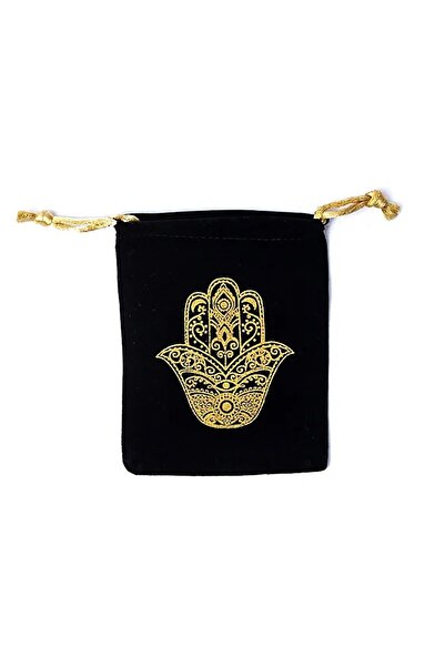 bag Saculet de catifea Khamsa -- 10x11cm