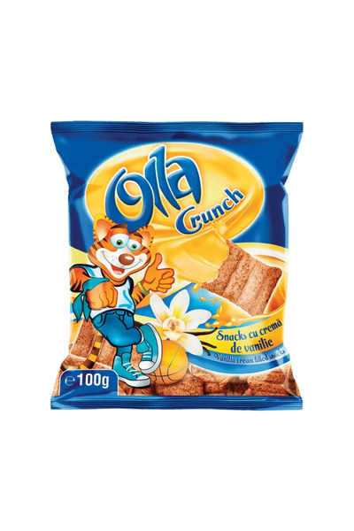 olla CRUNCH – Vanilla Cream Snacks 100g