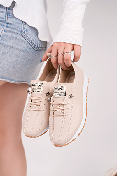 RoseVeno Women's Leather Elastic Comfort Ballerina Shoes Light Sole Daily Sports Ballerinas