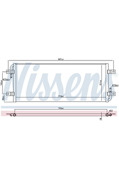 Nissens Radiator Racire Ulei Cutie De Viteze Automata Renault Trucks T Volvo ...