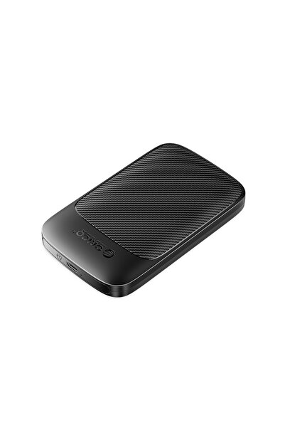 Orico 2020C3-V1 USB-A to Type-C 2.5 HDDUyumlu,Max.6TB Destekli,Tak Çalıştır,6Gbps,Siyah Disk