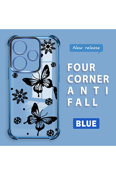 Hontinga حافظة هاتف شاومي ريدمي 13 متوافقة مع شبكة الجيل الرابع، بنمط طباعة ا...