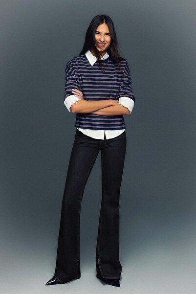 Bershka Açık ağızlı flare jean