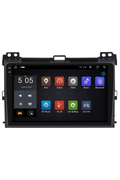 Piloton Navigație dedicată pentru Toyota Land Cruiser Prado J12 (2002-2010) 2K Octa-Core