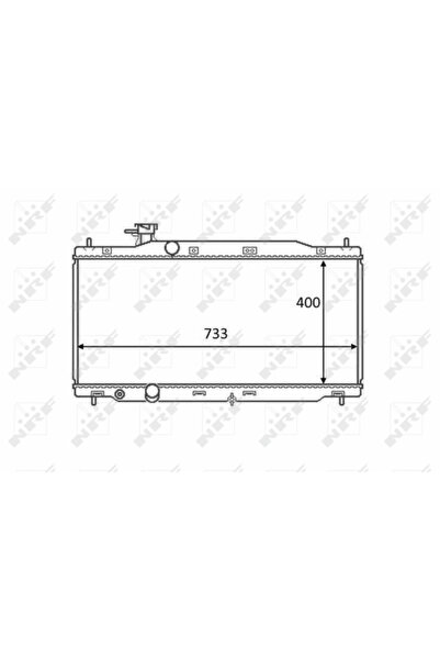 NRF Radiator Racire Motor Honda Cr-5 3