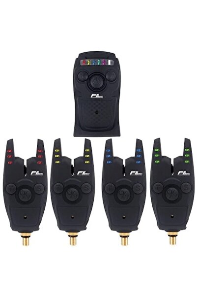 Falai Tackle Set 4 Avertizori plus Statie "Bat Plus" cu penar si baterii incluse