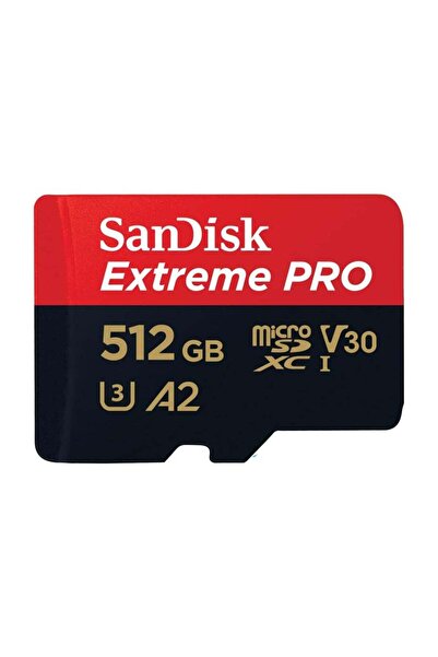 SanDisk Extreme Pro microSD UHS-I Card 512GB — 200MB/s Read, 140MB/s Write