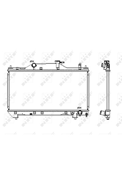 NRF Radiator Racire Motor Toyota Avensis