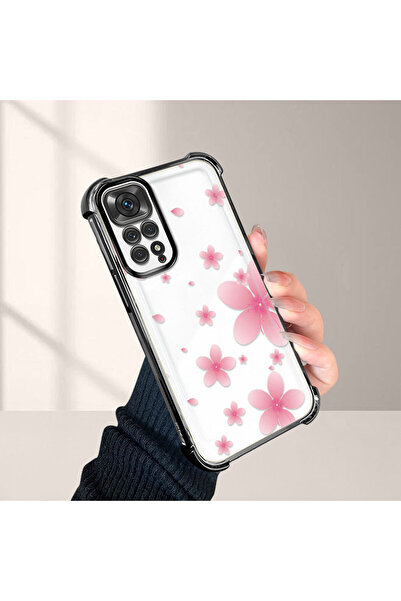 Hontinga حافظة هاتف شفافة من السيليكون متوافقة مع هاتف Xiaomi Redmi Note 11S