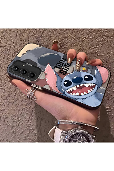 ucuc جراب متوافق مع هاتف سامسونج جالاكسي A25، مصنوع من السيليكون بنمط مطرز، و...