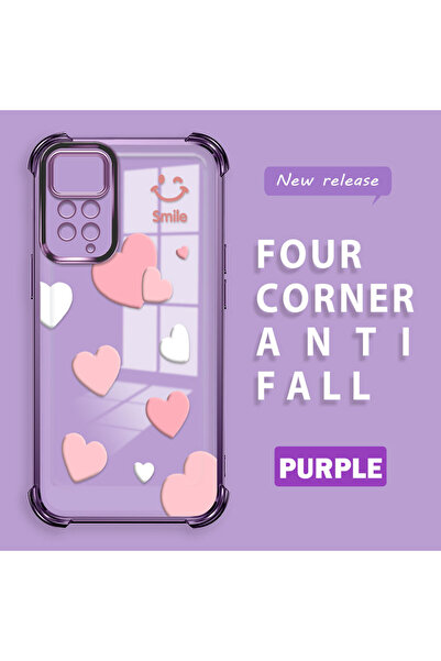 Hontinga حافظة متوافقة مع هاتف Xiaomi Redmi Note 11 Pro، حافظة هاتف من السيلي...