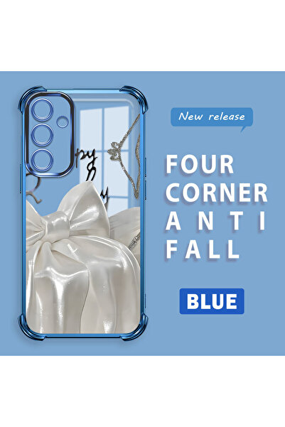 ucuc غطاء حماية شفاف من السيليكون مضاد للسقوط مع تقوية في الزوايا الأربع متوا...