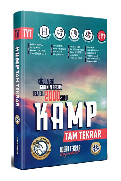 Efsane Yayınları Bilgi Sarmal TYT Kamp Tam Tekrar / Çözülmesi Gereken Beceri ...