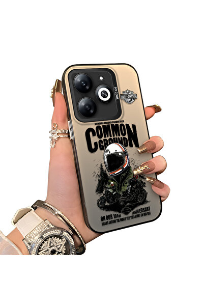 ucuc جراب ممتص للصدمات بنمط السباق من السيليكون الصلب المتوافق مع هاتف Infini...