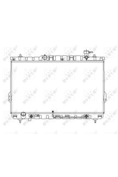 NRF Radiator Racire Motor Hyundai Santa Fe 1