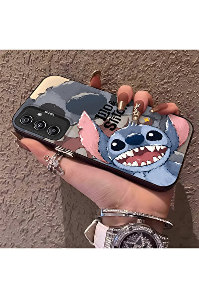 ucuc حافظة متوافقة مع هاتف سامسونج جالاكسي M34، مزودة بحافة من السيليكون بنمط...