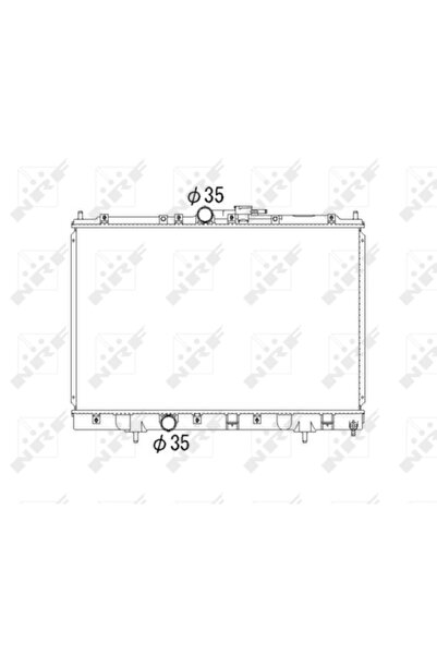 NRF Radiator Racire Motor Mitsubishi Pajero Pinin 1