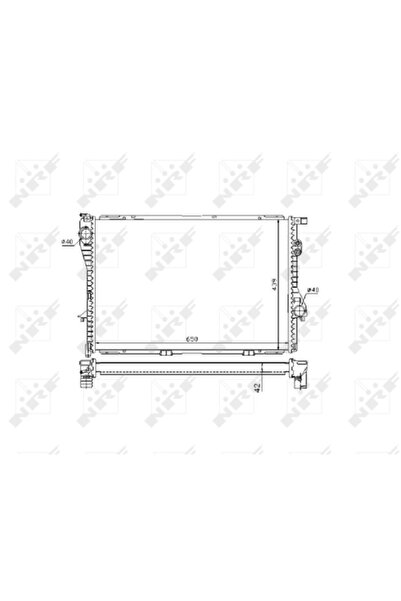 NRF Radiator Racire Motor Bmw 5/7