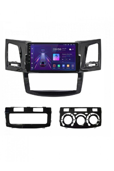 NAVI-ABC Navigație dedicată pentru Toyota Hilux (2005-2015) - 9" Android 12, 6GB RAM, 128GB, 4G