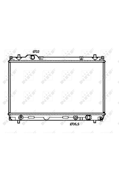 NRF Radiator Racire Motor Chrysler Neon 2 Dodge Neon 2