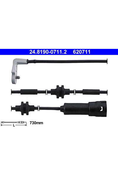 Ate Senzor De Avertizare Uzura Placute De Frana Opel Omega B Vauxhall Omega