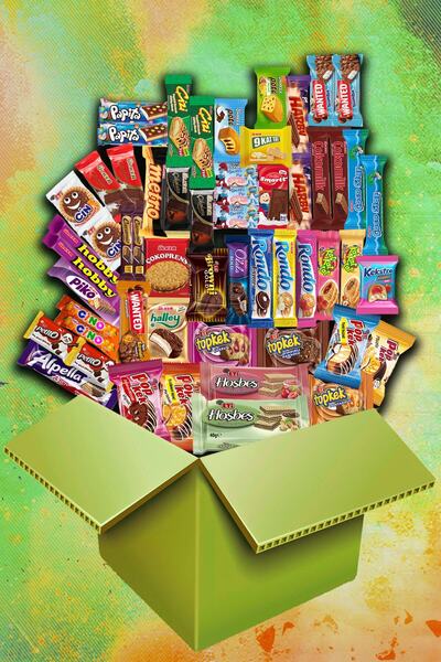 Eti Mega Çikolata Kek Pak - 55 Parça