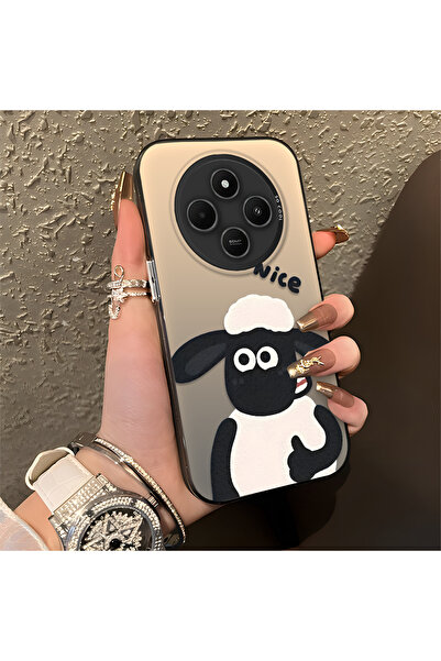 ucuc جراب هاتف شاومي ريدمي 14C متوافق مع شبكة الجيل الرابع، مصنوع من السيليكو...