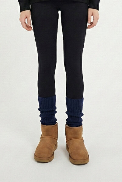 UNCİA OUTDOORS Premium Kışlık Kalın Örgü Triko Tozluk Çorap %100 Akrilik Leg ...