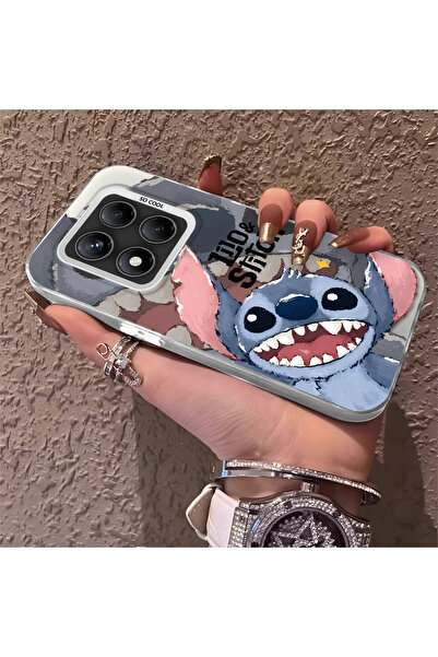 ucuc جراب متوافق مع هاتف ريدمي نوت 14 برو 5G، بتصميم مطرز وحافة سيليكون وظهر ...