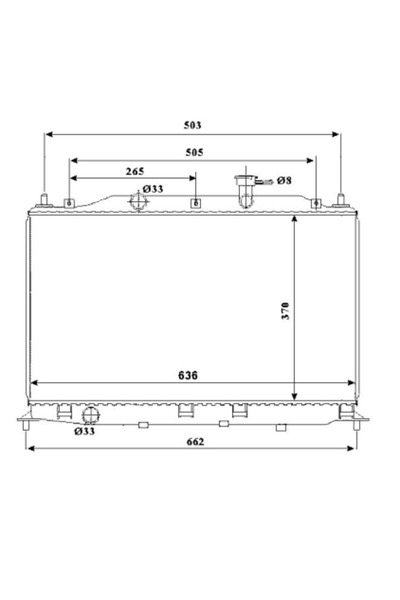 NRF Radiator Racire Motor Hyundai Accent 3