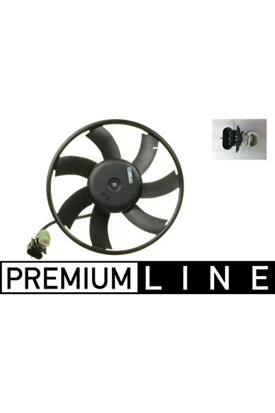 MAHLE Ventilator radiator Stanga Opel Insignia A Vauxhall Insignia Model 1