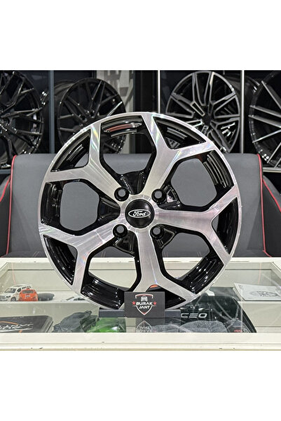 AGT 15 İNÇ 4X108 FORD FİESTA COURİER UYUMLU BLACK DİAMOND JANT MODELİ (4ADET)