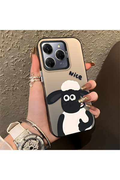 ucuc حافظة من السيليكون المتوافقة مع هاتف Tecno Spark 20 Pro ذات حافة صلبة وم...