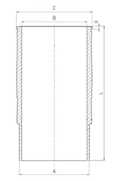 MAHLE Camasa Cilindru Scania G 1/P 1/R 1