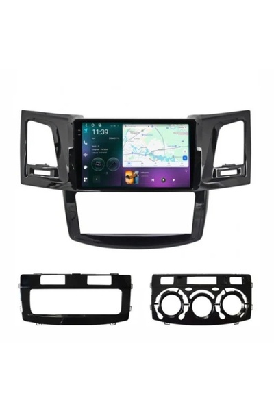 NAVI-ABC Navigare dedicată pentru Toyota Hilux (2005-2015) 2K QLED 12 GB RAM 256 GB 8 nuclee 4G