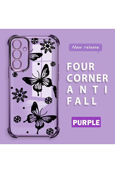 Hontinga حافظة متوافقة مع هاتف سامسونج جالاكسي A25، حافظة هاتف من السيليكون ا...